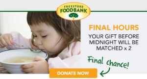 Freestore Foodbank – End-of-Year Giving